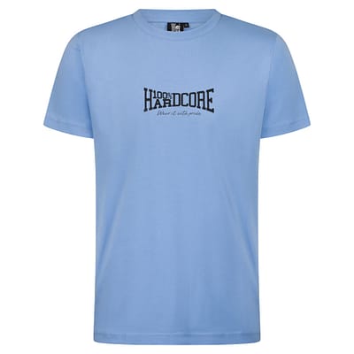 100% Hardcore Established T-Shirt Blauw